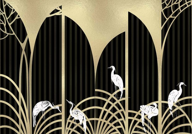 Coordonne Tassel Behang - Gold 9600050