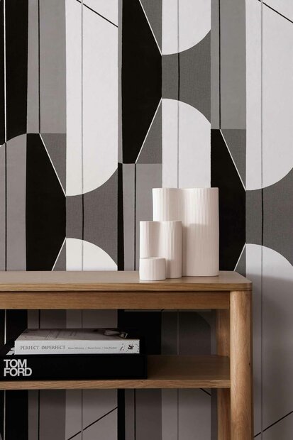 Coordonne Pythagoras Behang - Linnen A00341L