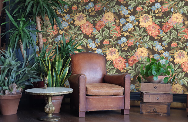 GP &amp; J Baker Summer Peony Behang