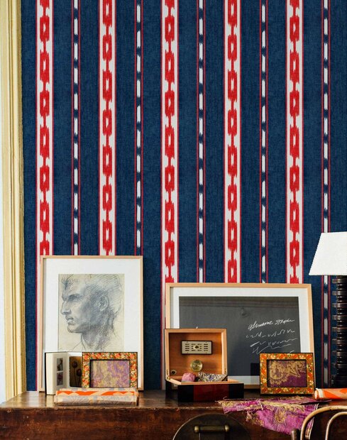 Coordonne Kente Behang A00807