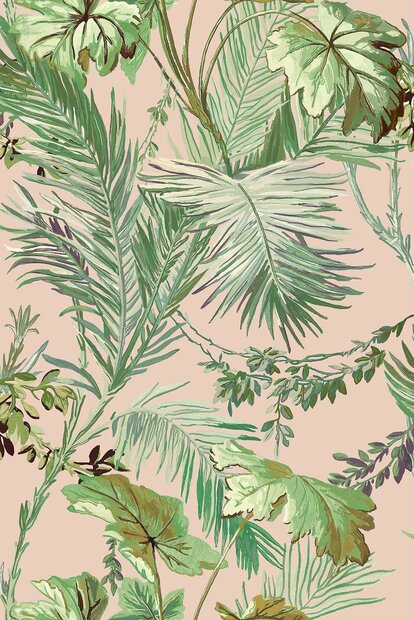 Coordonne Vegetable Pink Behang 8800002