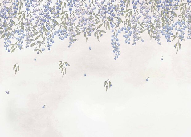 Coordonne Manuela Lilac Behang - Zijde A00324