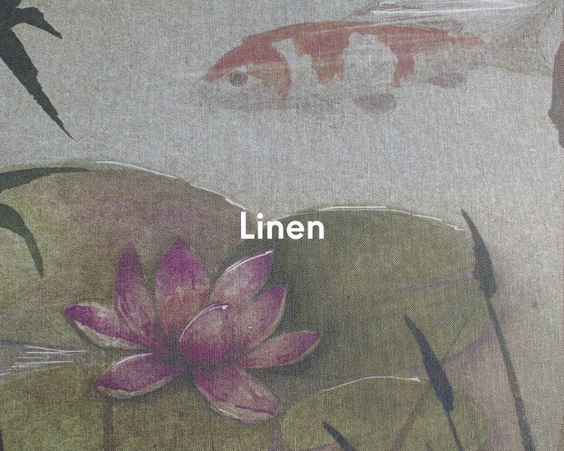 Coordonne Lotus Autum Behang - Linnen A00314