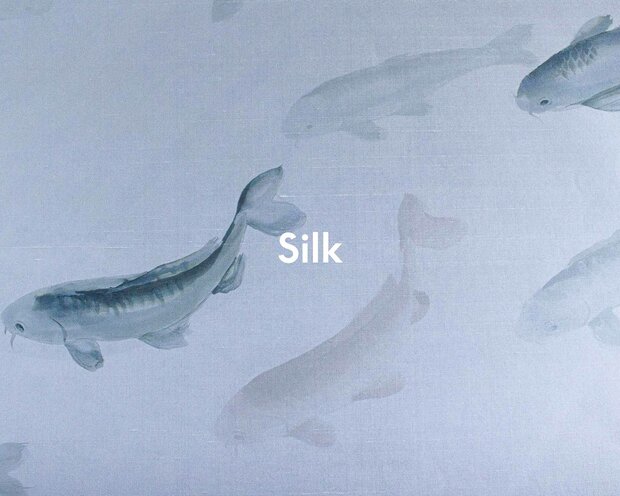 Coordonne Koi Swan Behang - Zijde A00326S