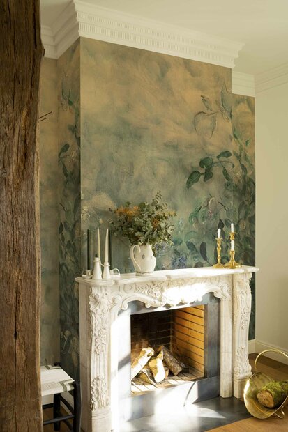 Coordonne Heoridas c Papyrus Behang Linnen A00338