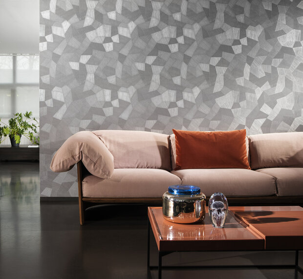 ARTE Facet Behang | Fresh White