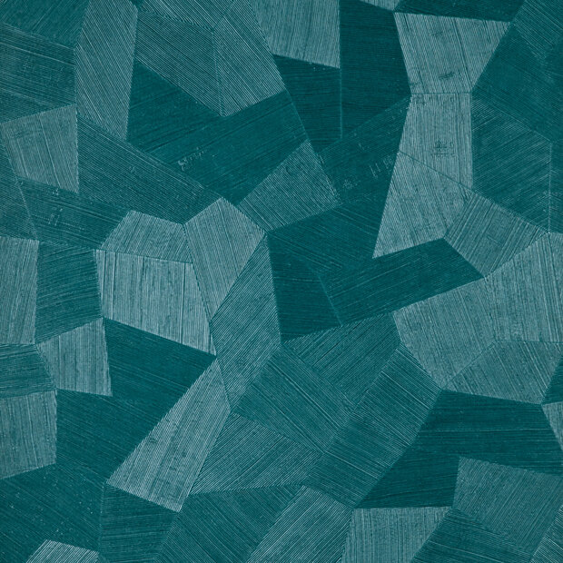 ARTE Facet Behang - Petrol 09 75309A