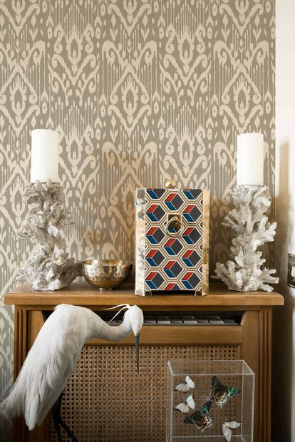 Coordonne Padmasalis Grey Behang A00805