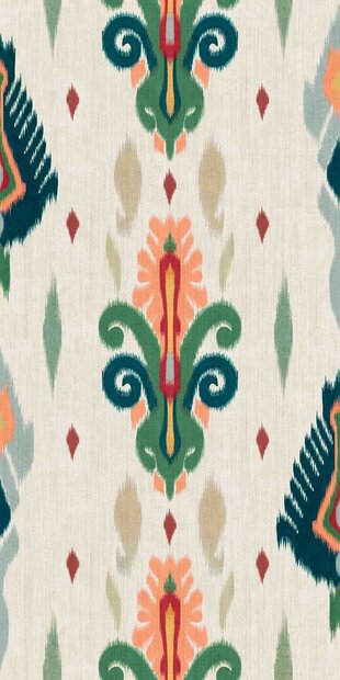 Coordonne Sumba Green Behang A00824