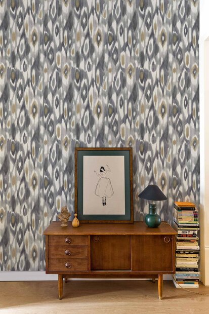 Coordonne Abr Black Behang A00835