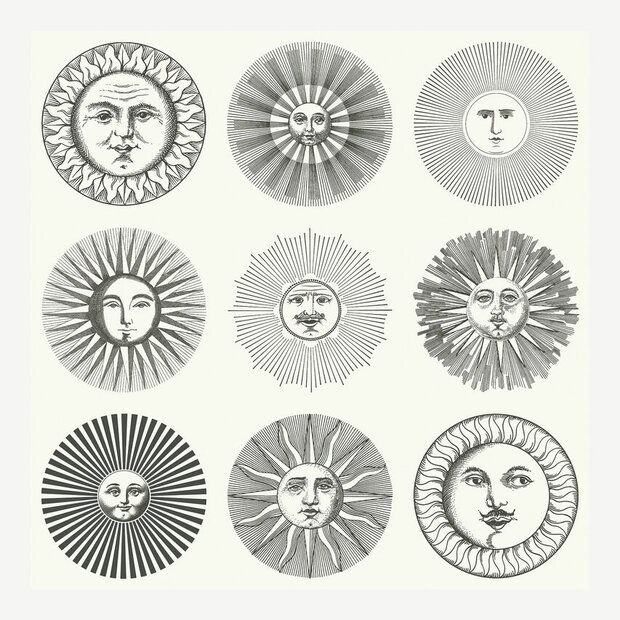 Fornasetti Soli Behang 123/1001