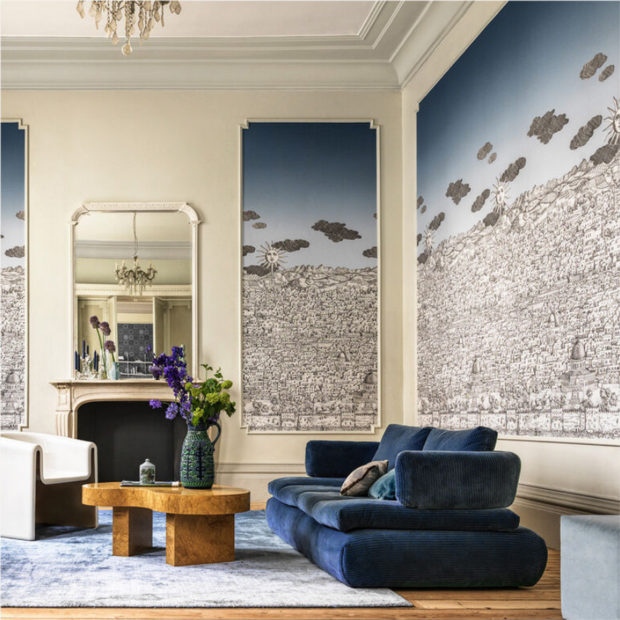 Fornasetti Vista Mediterranea Behang 123/3014