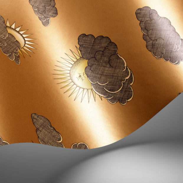 Fornasetti Soli e Nuvole Behang