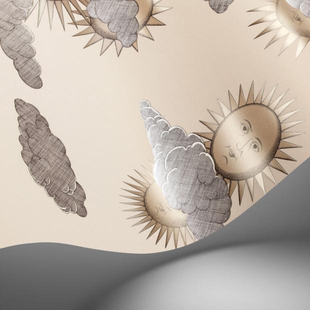 Fornasetti Soli e Nuvole Behang 123/2009