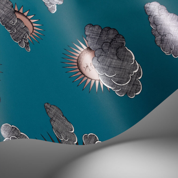 Fornasetti Soli e Nuvole Behang 123/2010