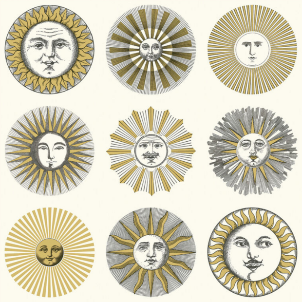 Fornasetti Soli Behang 123/1002