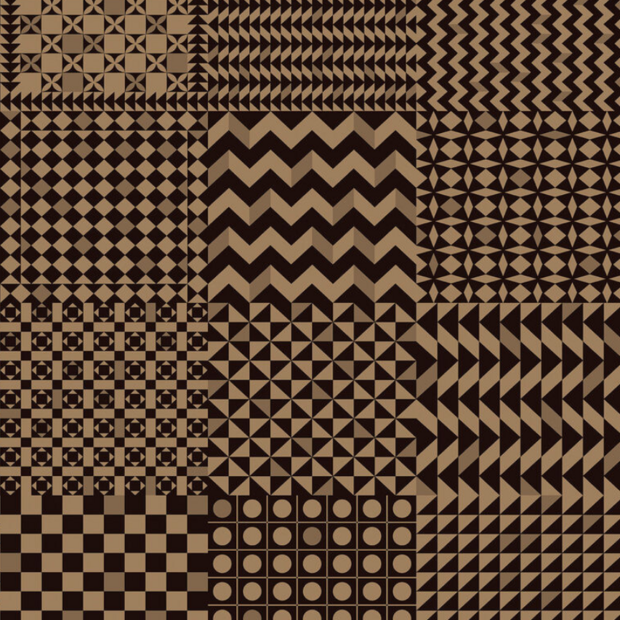 Fornasetti Geometrico Behang 123/7036