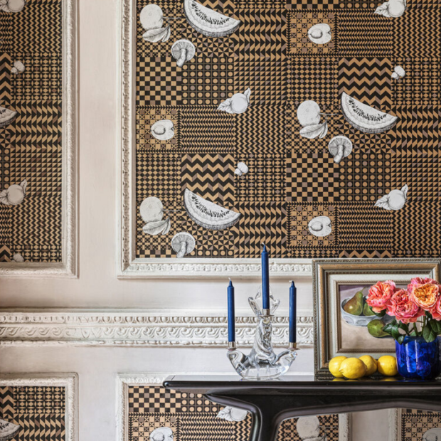 Fornasetti Frutta e Geometrico Behang 123/6031