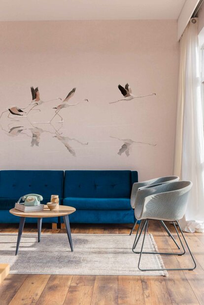 Coordonne Donana Peony Behang - Zijde A00317S