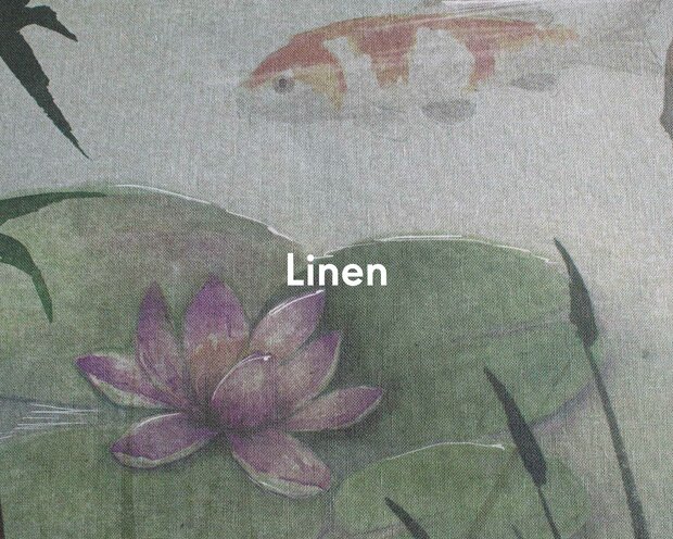 Coordonne Lotus Spring Behang - Linnen A00313L