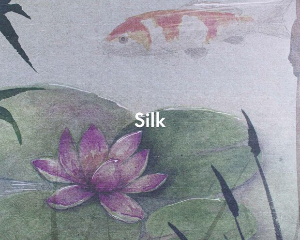 Coordonne Lotus Spring Behang - Zijde A00313S