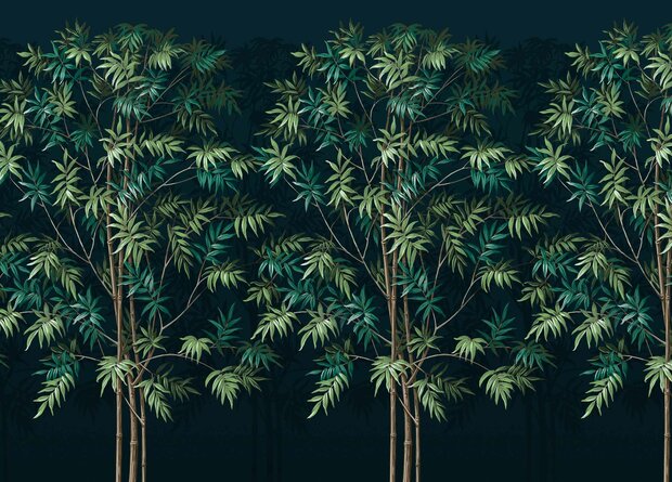 Coordonne Mythical Ink&nbsp;Behang - Linnen A00300