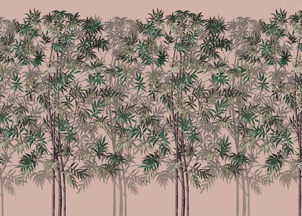 Coordonne Mythical Pink Behang - Linnen A00302S