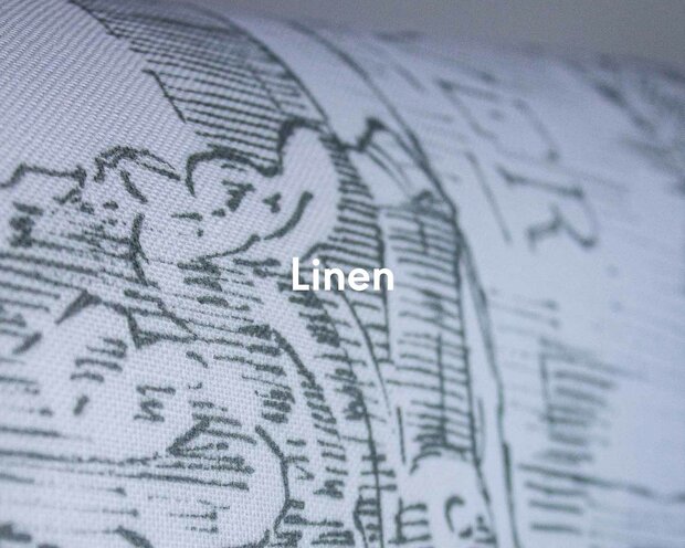 Coordonne Ruins Graphite Behang - Linnen A00329L