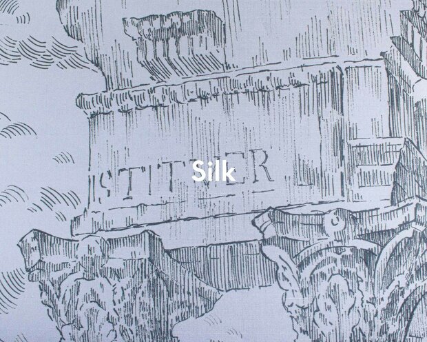 Coordonne Ruins Graphite Behang - Linnen A00329S