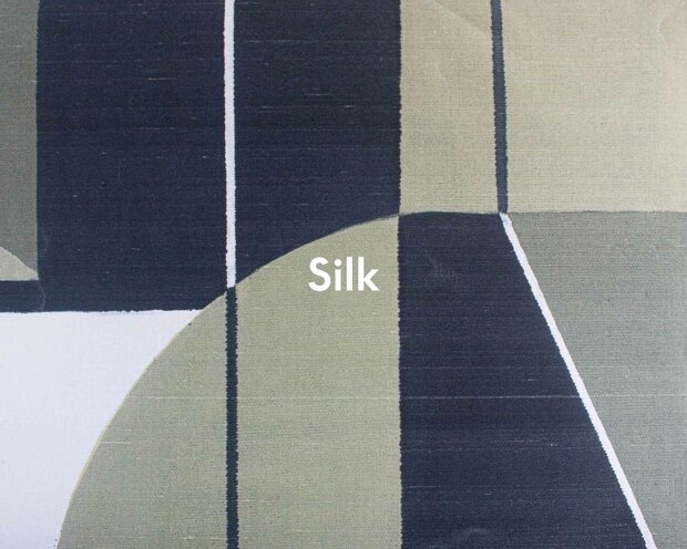 Coordonne Pythagoras Khaki  Behang - Linnen A00340S