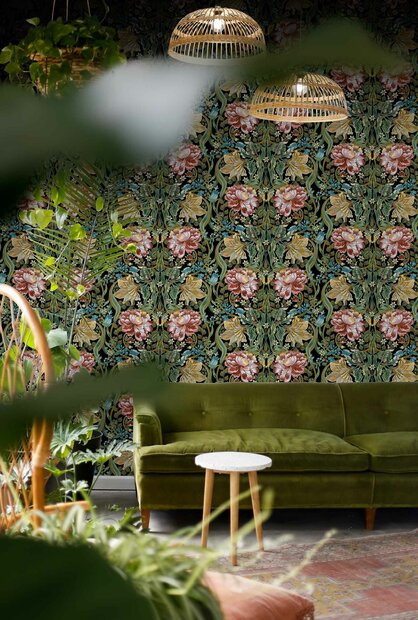 Coordonne Belle-epoque Black Behang 8800012