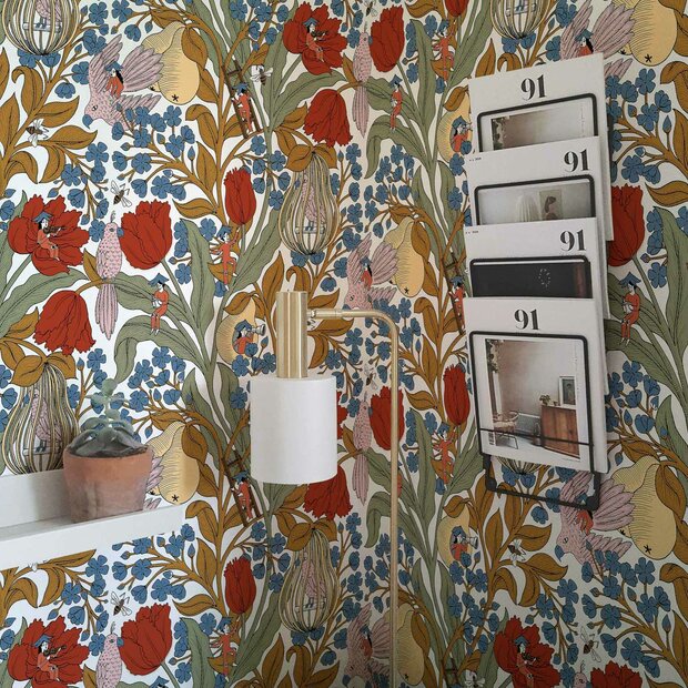 Coordonne Neo-belle-epoque White Behang 8800014