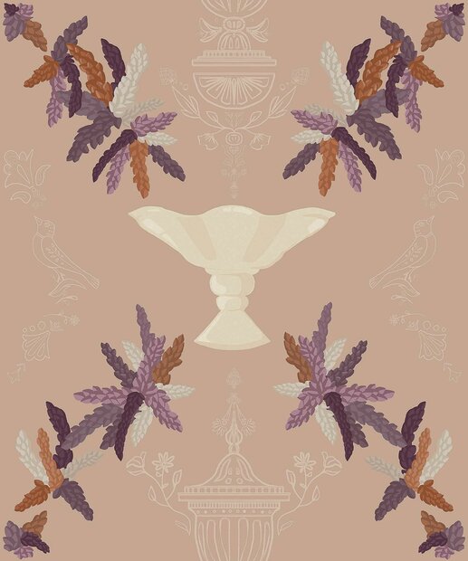 Coordonne Neorococo Nude Behang 8800064