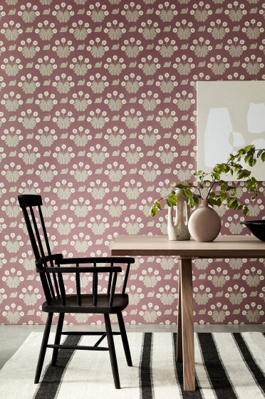 Little Greene Burges Snail Rosie Behang