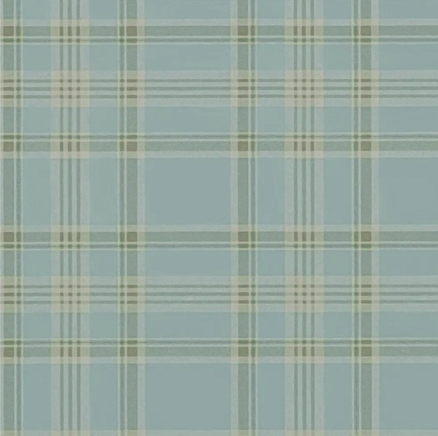 Ralph Lauren Deerpath Trail Plaid Behang - MIST PRL5020/01