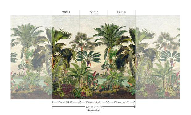 ARTE Reverie Tropicale Behang 26770