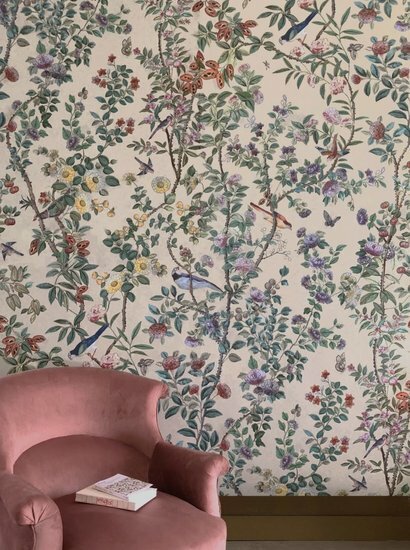 Antoinette Poisson Papier Peint Chinois behang