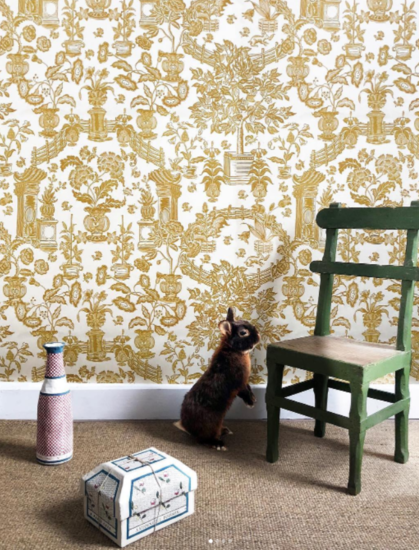 Antoinette Poisson Jardin behang