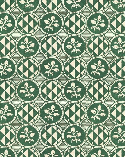 Antoinette Poisson Olives Behang