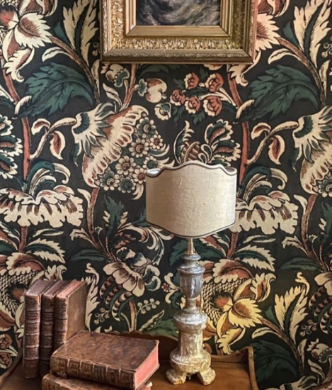 Antoinette Poisson Grands Pavots Behang