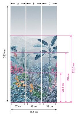 Little Greene Capricorn Behangpaneel Etruria