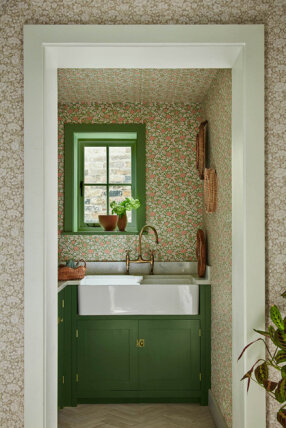 Little Greene Spring Flowers Behang Garden