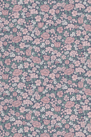 Little Greene Spring Flowers Behang Juniper
