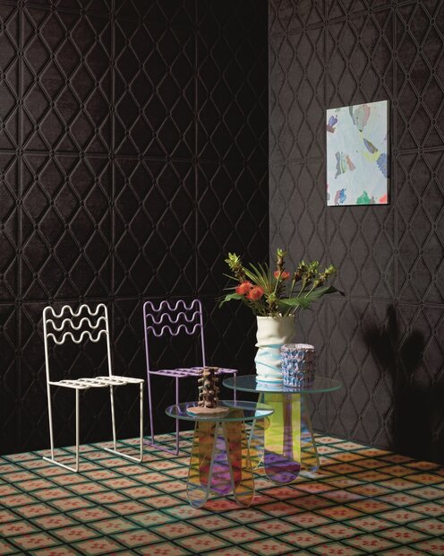 ELITIS Madone Chenille Behang RM_1056_80