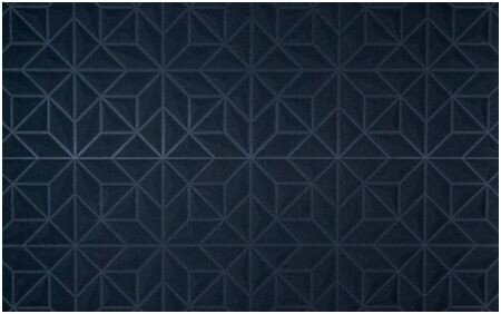 behang arte Rosace 43511 eclipse zwart