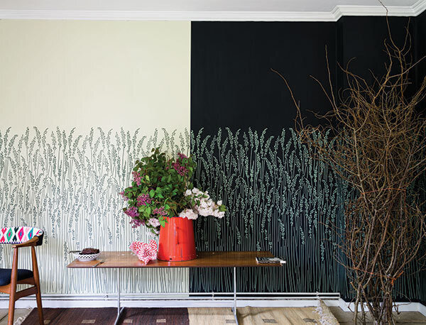 behang Farrow and Ball Feather Grass behangpapier Latest and Greatest Luxury By Nature sfeer 2