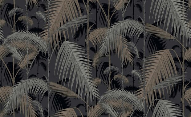 Cole and Son Palm Jungle behang 95/1004 Luxury By Nature hoirzontaal