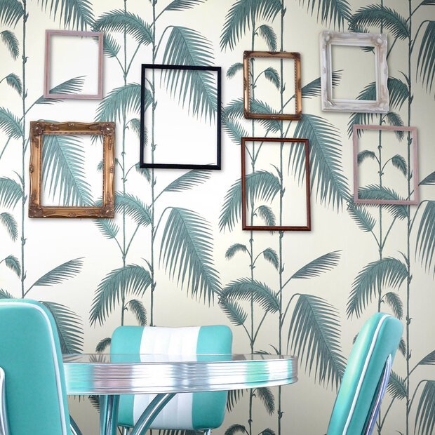 Behang Cole and Son Palm Leaves 66-2012 Behangpapier Luxury By Nature Contemporary Selection sfeer
