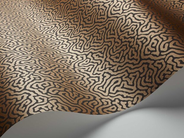 Behang Cole And Son Vermicelli 107-4020 Curio Collectie Luxury By Nature Wave