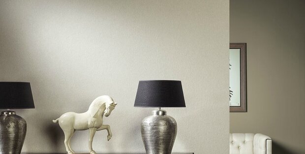 behang ARTE Flamant Les Unis linnen behangpapier Luxury By Nature